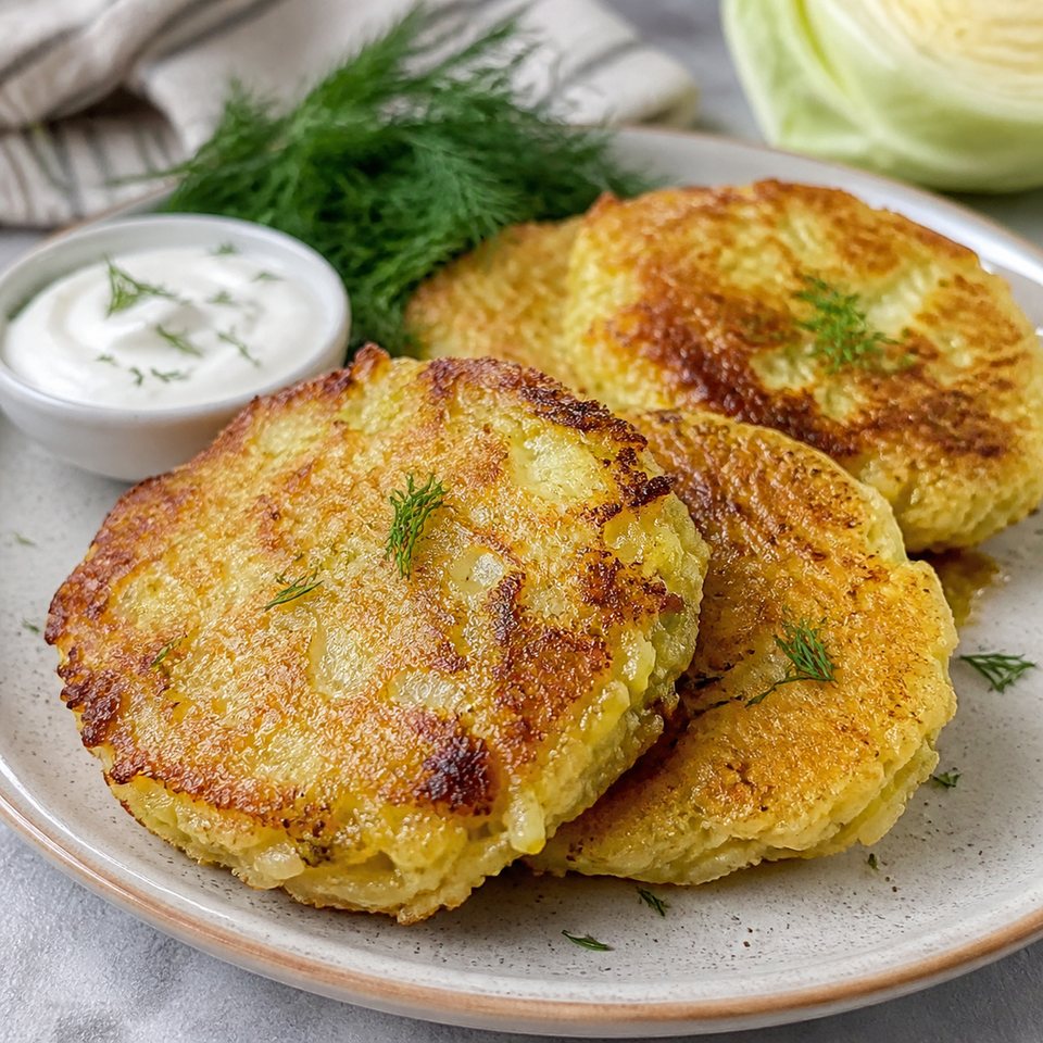 Капустные котлеты с рисом